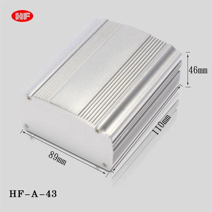 Extruded Aluminum Enclosure Smart Amplifier Box Aluminum