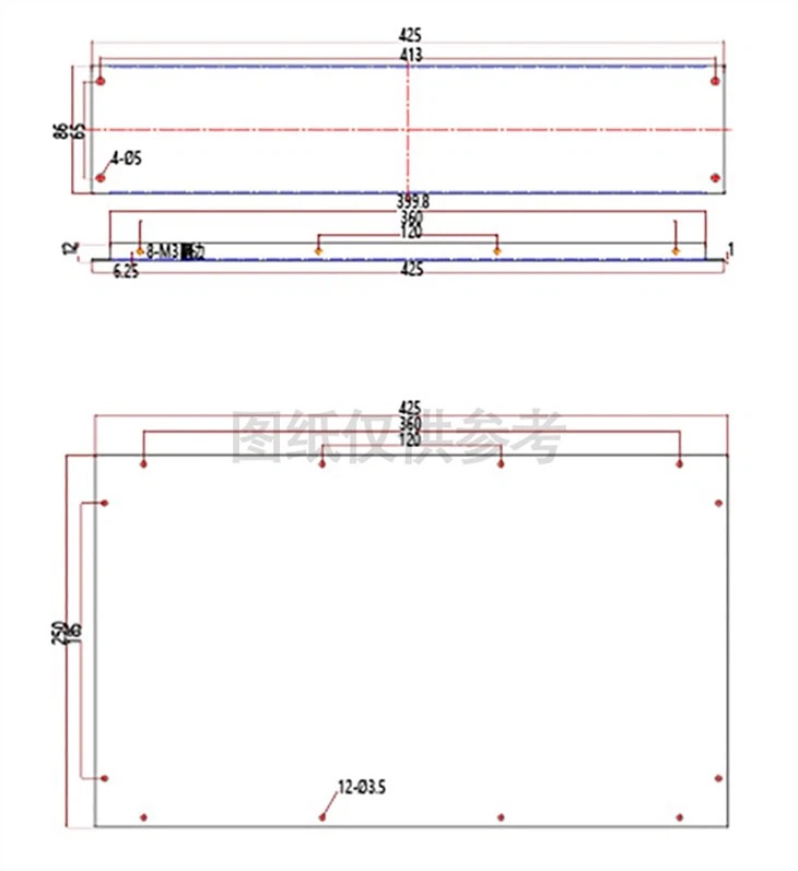 Sever Chassis Rack Mount Case Sheet Metal 19inch